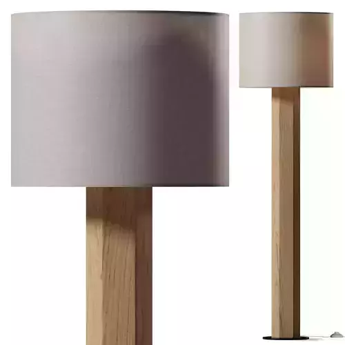 Culver Wood Floor Lamp