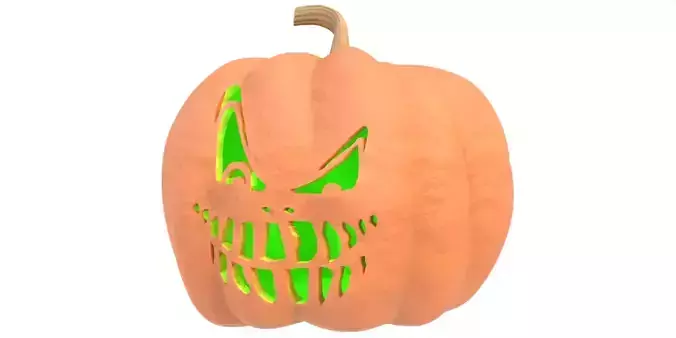 Pumpkin 21 3D model