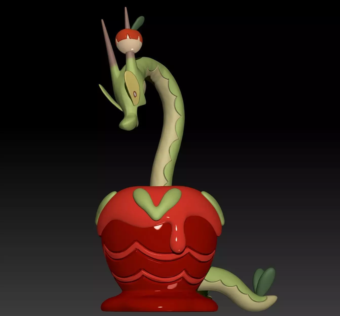 Pokemon Hydrapple 3D print model_0