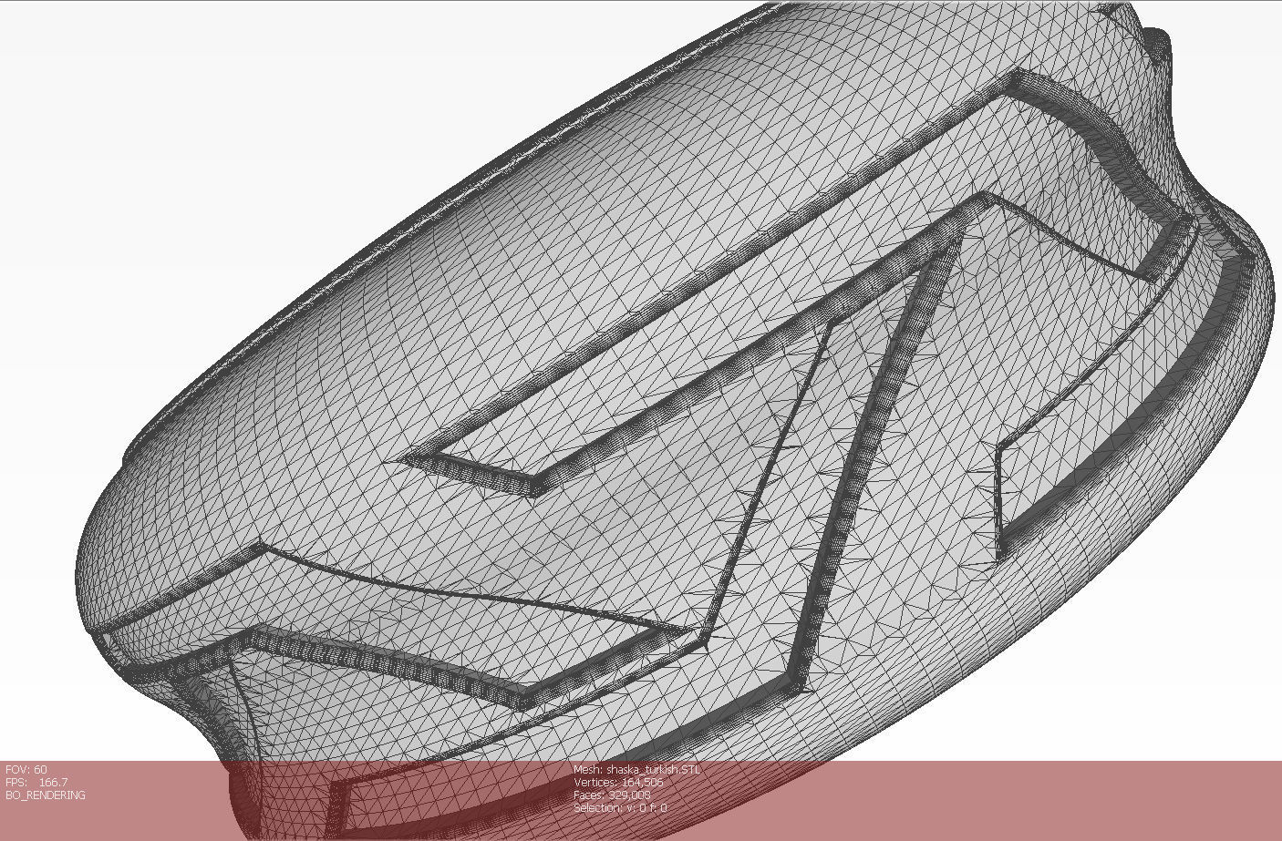 Chip Backgammon Checkers Turkish pattern style 3D printably 3D print model_10