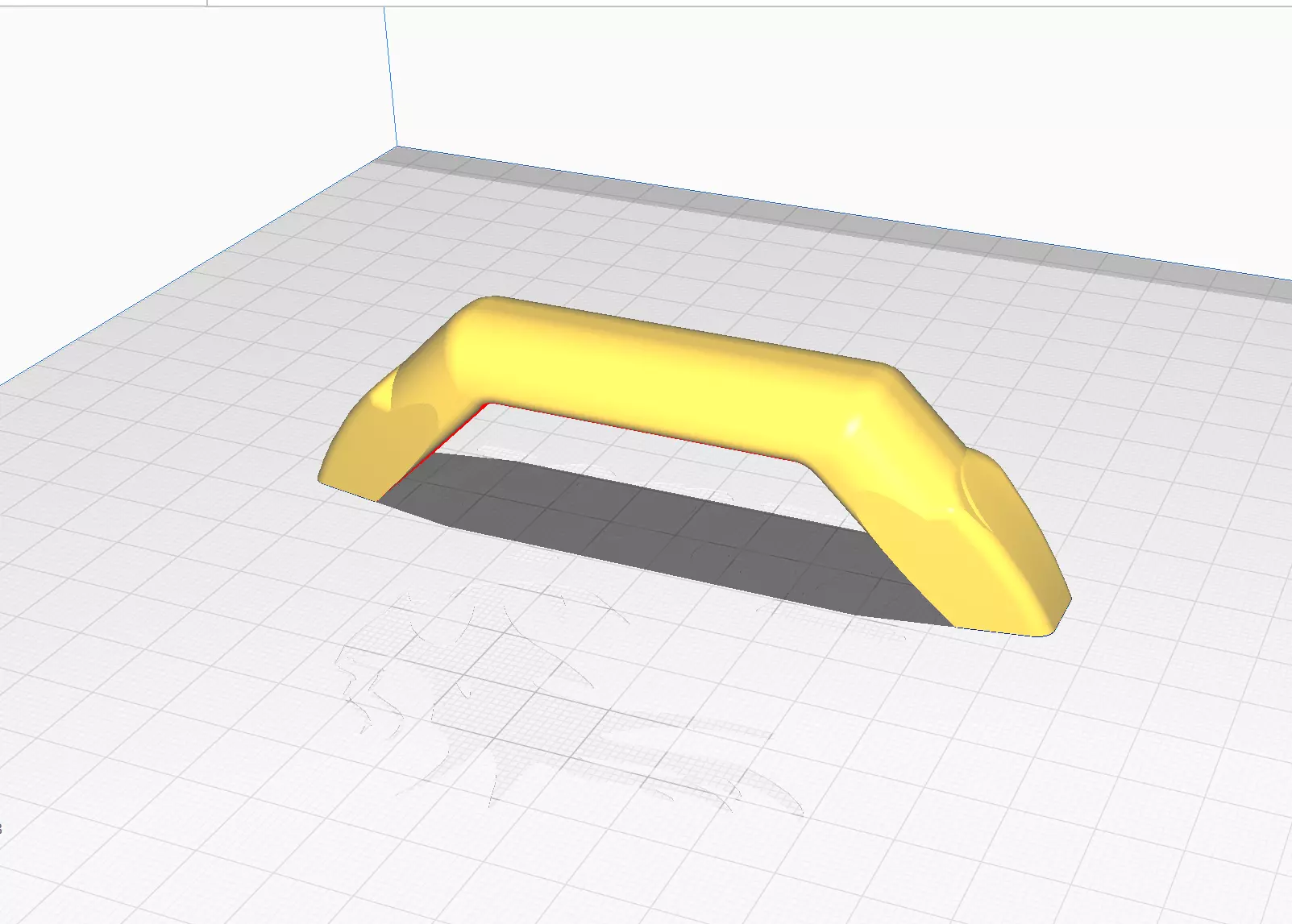 Cupboard Handle Free 3D print model