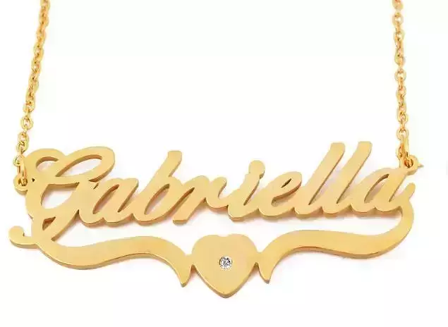 Gabriella  name necklace