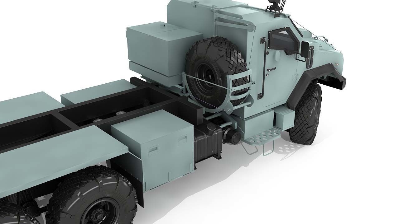Cargo Vehicle 3D model_15