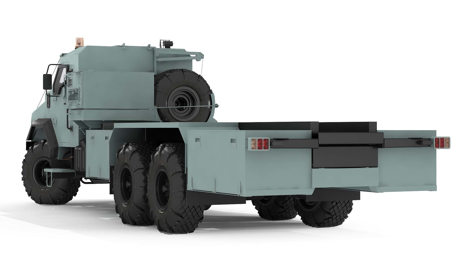 Cargo Vehicle 3D model_3