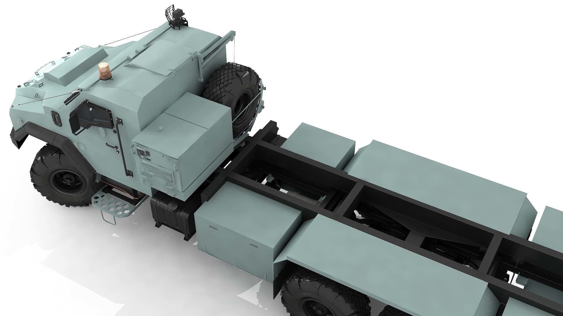Cargo Vehicle 3D model_9