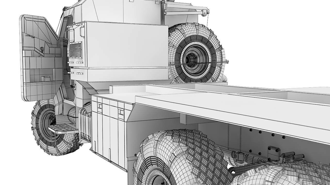 Cargo Vehicle 3D model_30