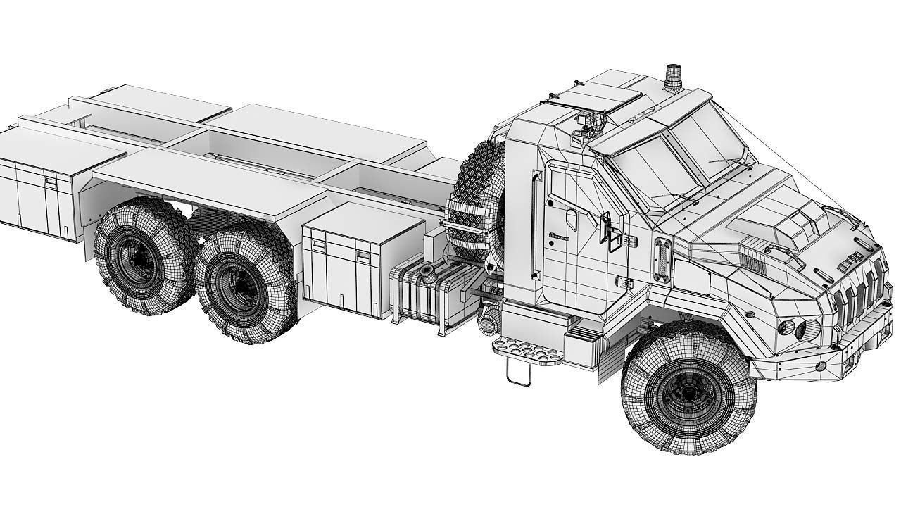 Cargo Vehicle 3D model_4