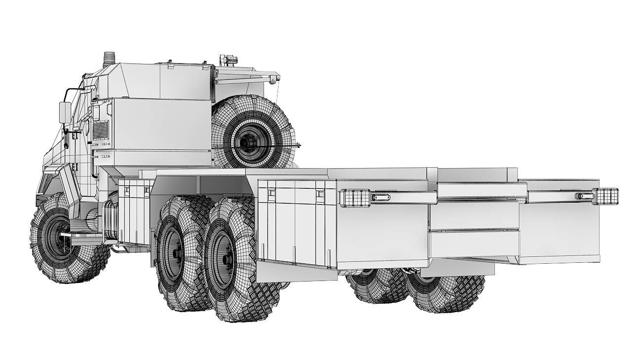 Cargo Vehicle 3D model_2