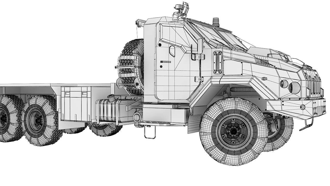 Cargo Vehicle 3D model_25