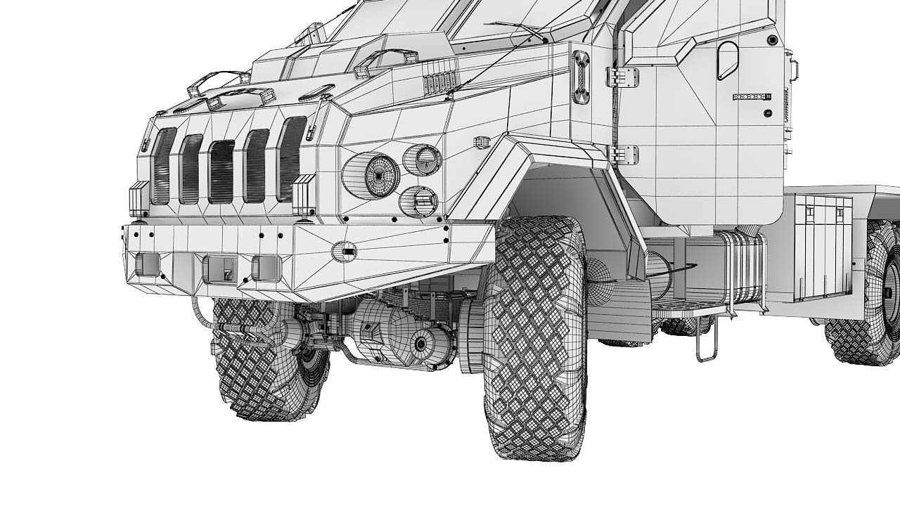 Cargo Vehicle 3D model_26