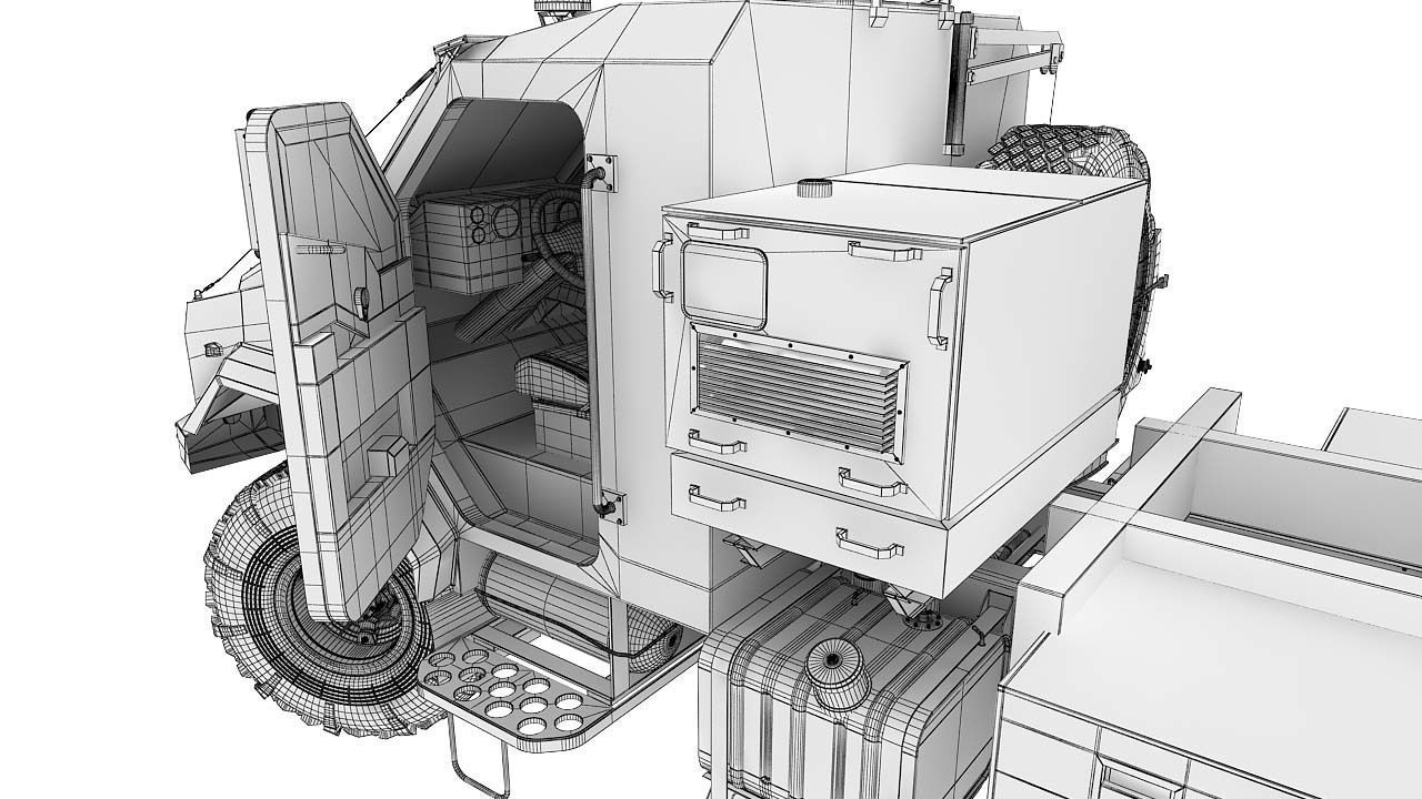 Cargo Vehicle 3D model_31