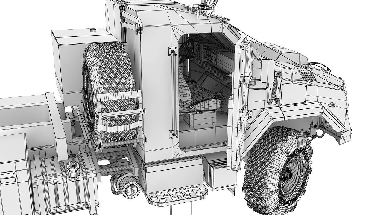Cargo Vehicle 3D model_32