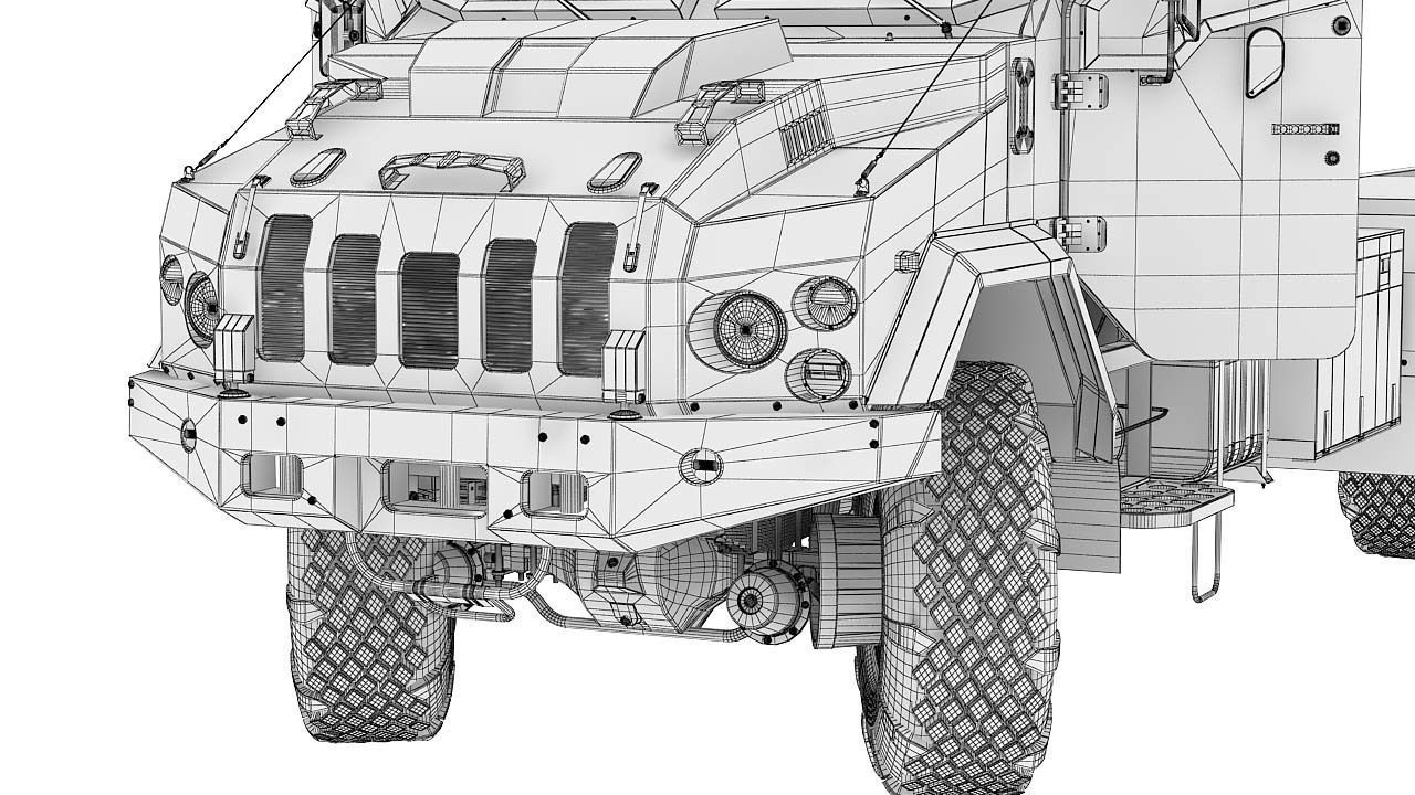 Cargo Vehicle 3D model_37