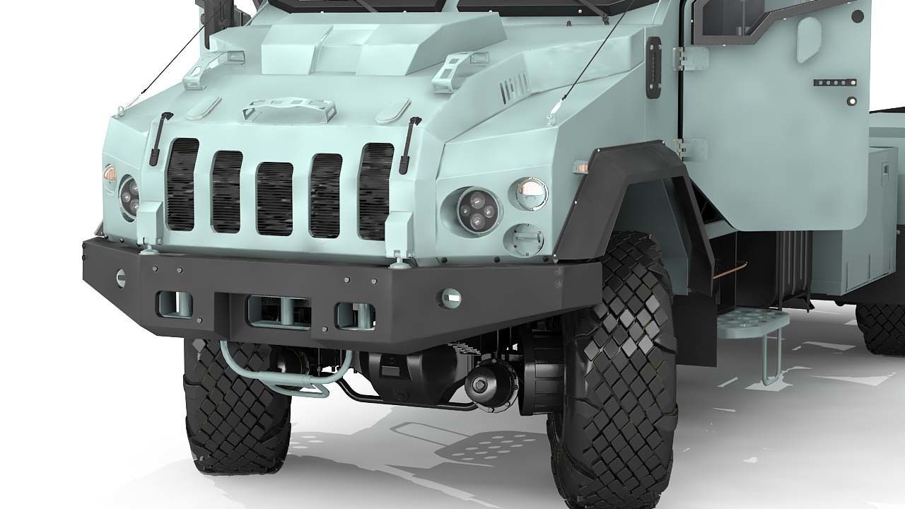 Cargo Vehicle 3D model_22