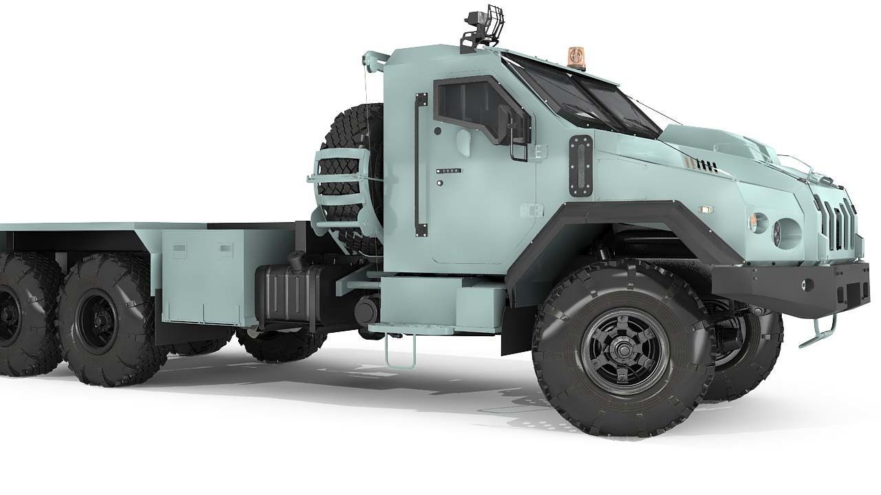 Cargo Vehicle 3D model_11