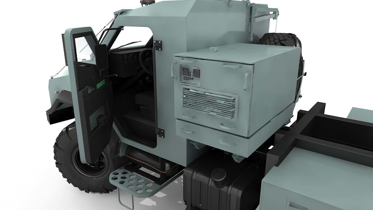 Cargo Vehicle 3D model_17