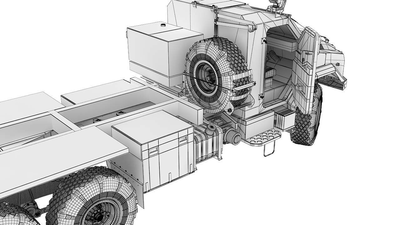 Cargo Vehicle 3D model_33