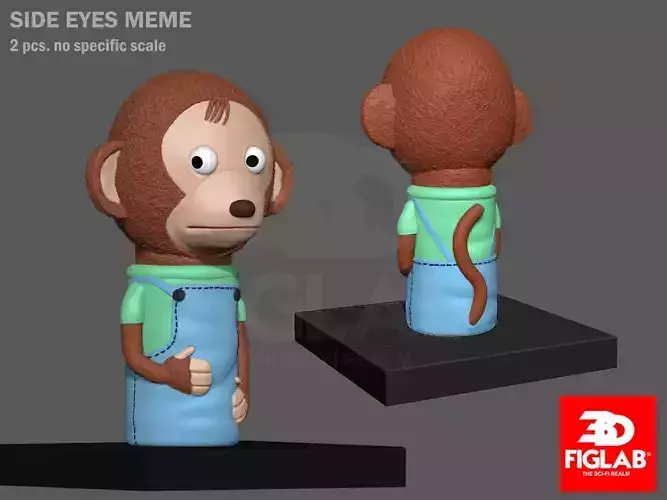 AWKWARD LOOK MONKEY PUPPET