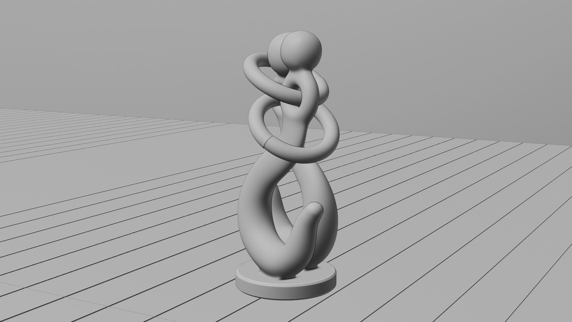 Hooks In Love Low-poly 3D model_8