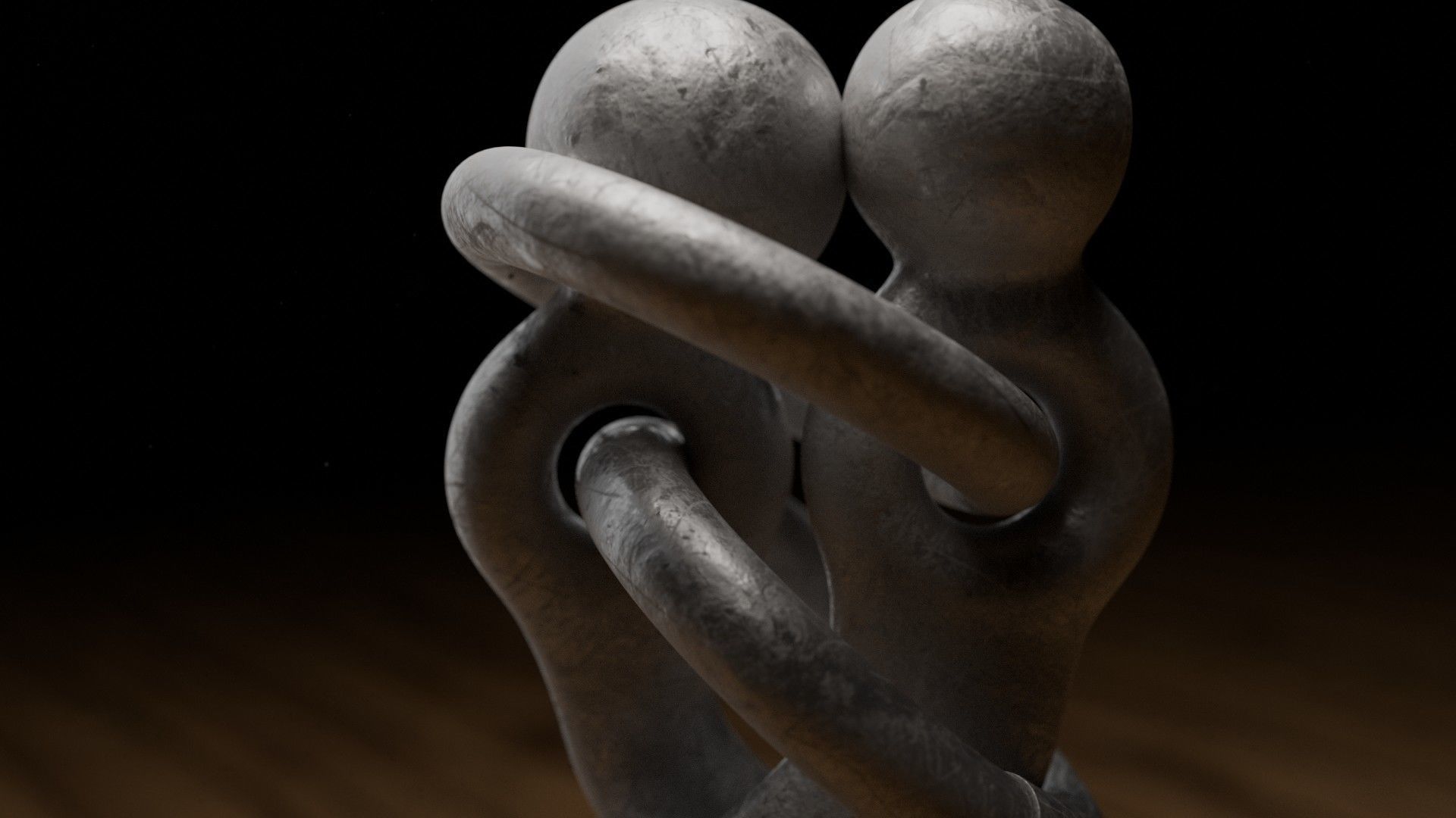 Hooks In Love Low-poly 3D model_3