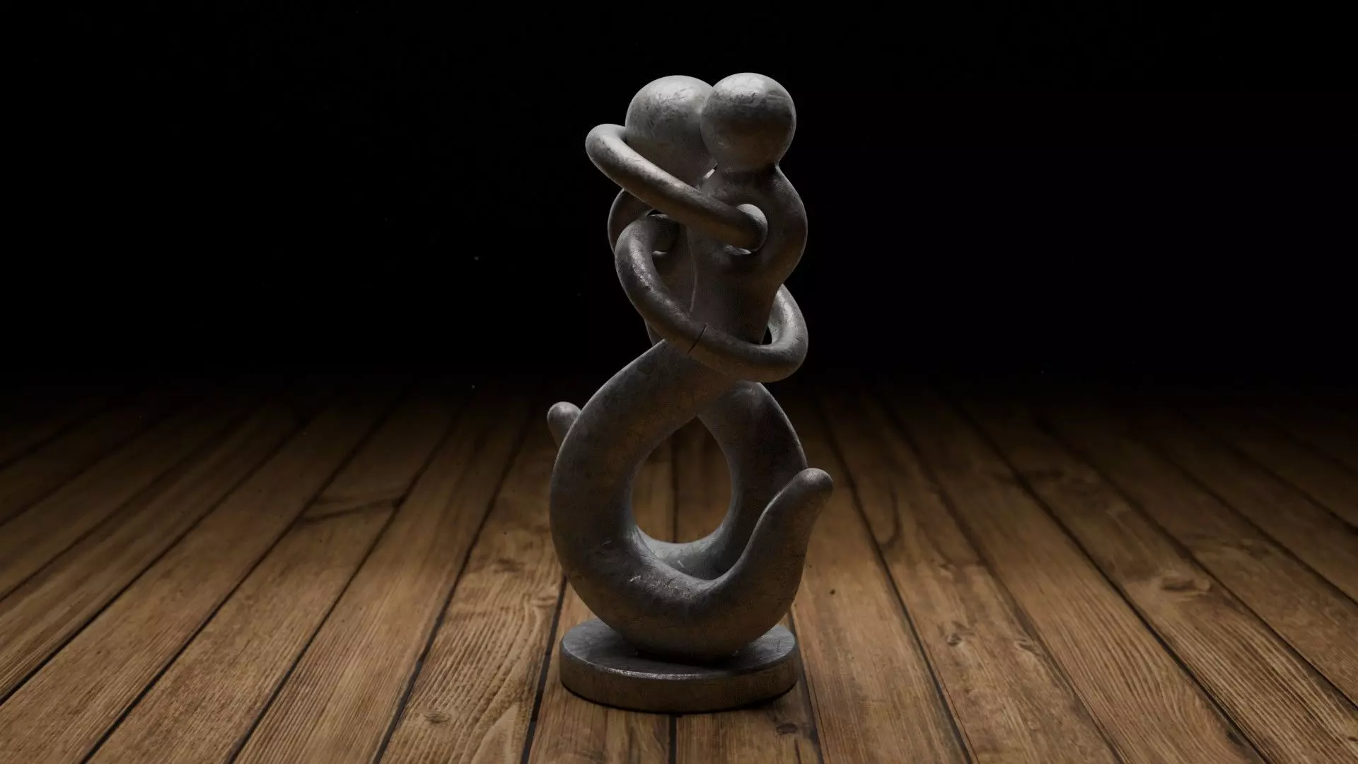 Hooks In Love Low-poly 3D model_0