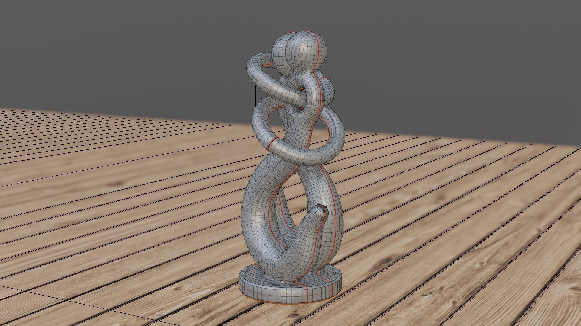 Hooks In Love Low-poly 3D model_22