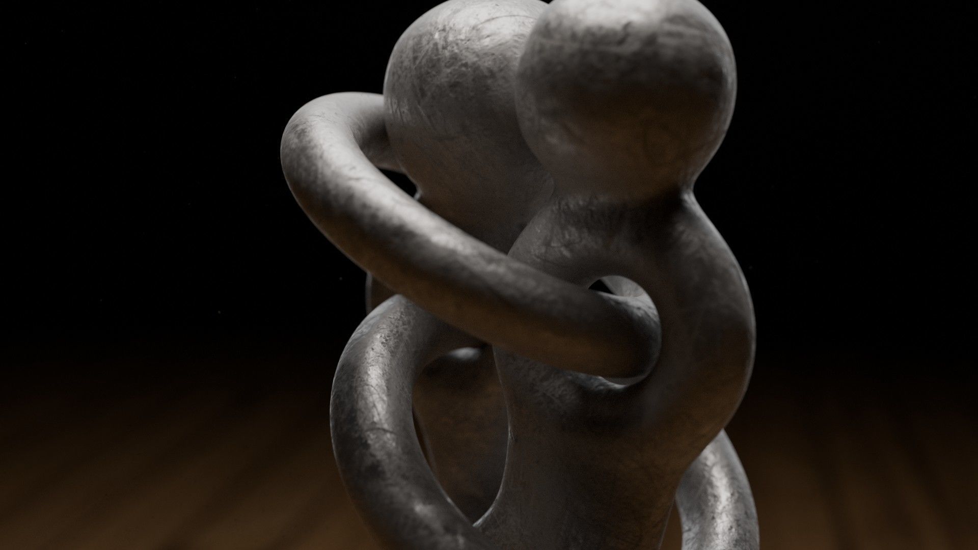 Hooks In Love Low-poly 3D model_5