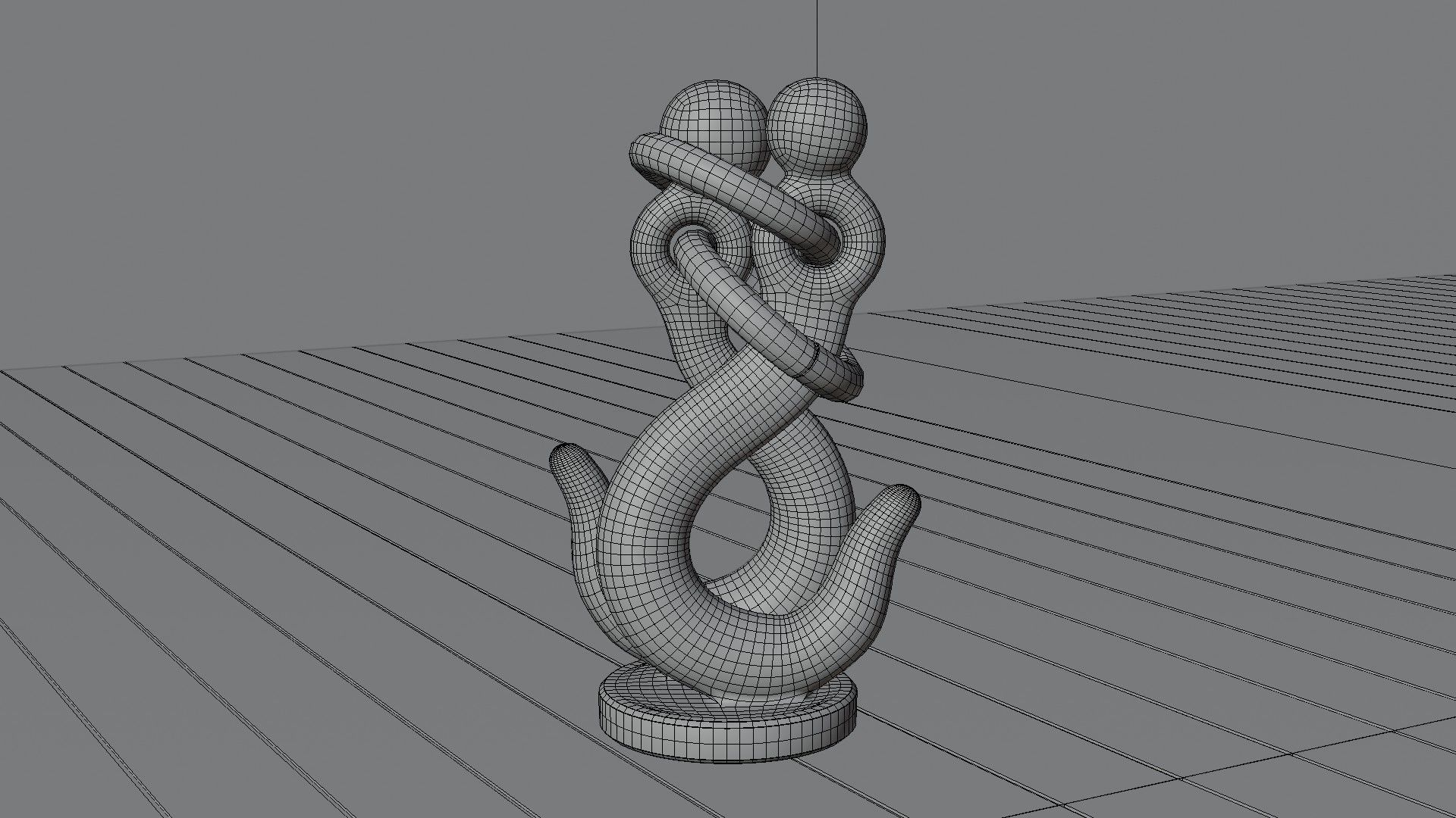 Hooks In Love Low-poly 3D model_16