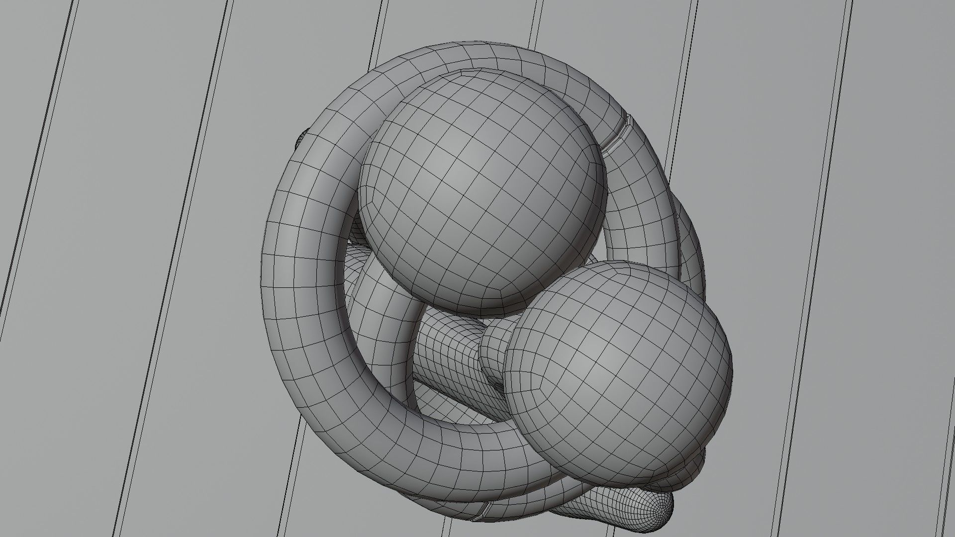 Hooks In Love Low-poly 3D model_20