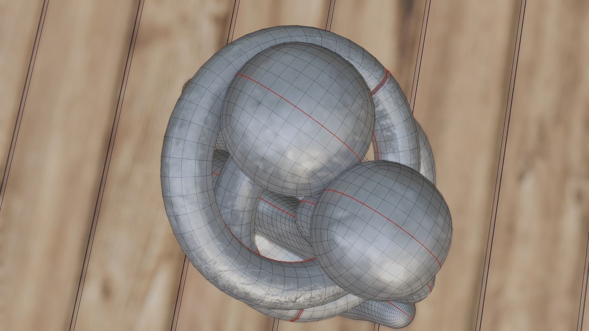 Hooks In Love Low-poly 3D model_27