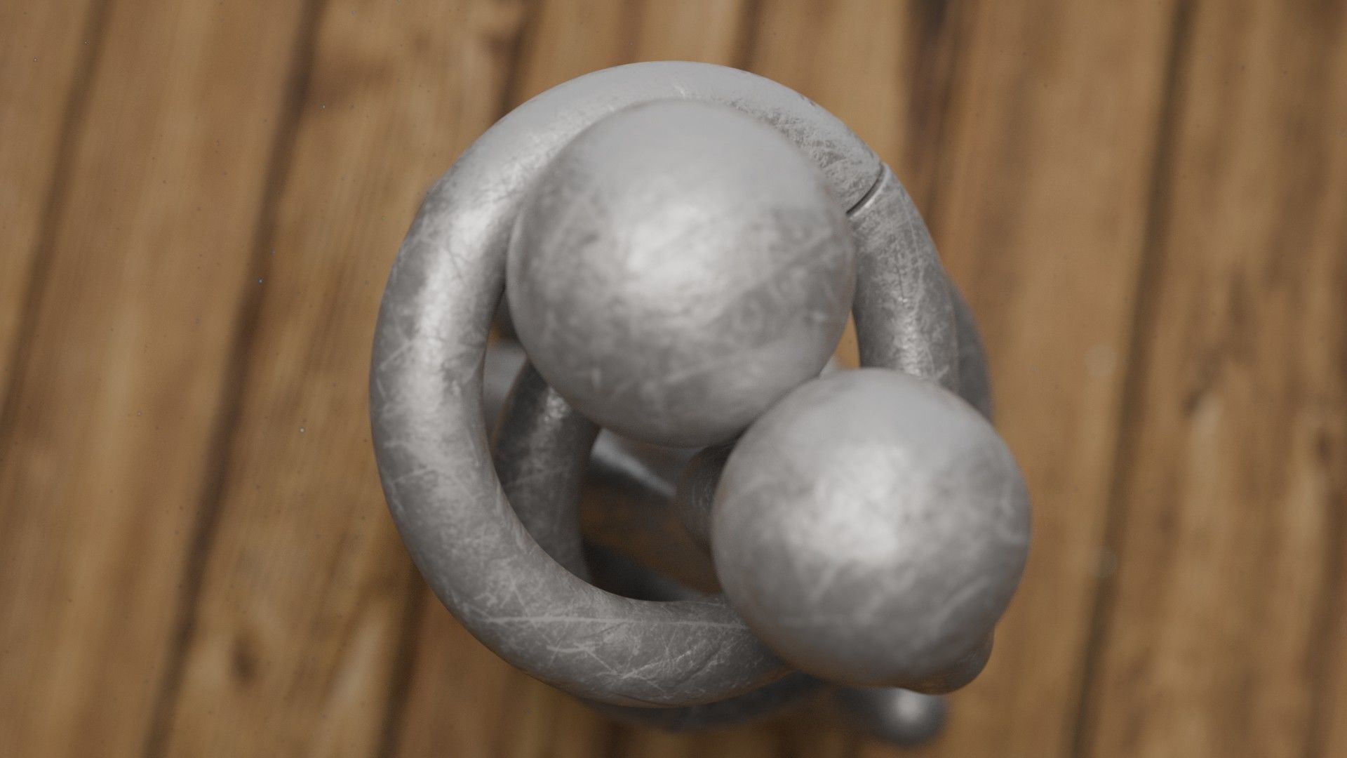 Hooks In Love Low-poly 3D model_6