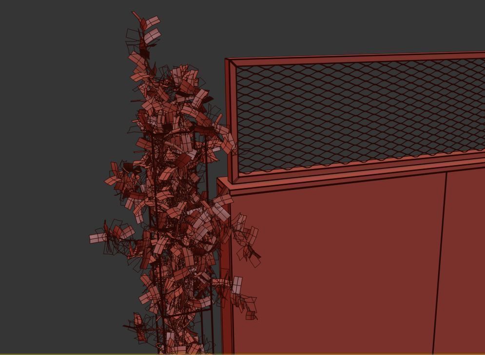 Cafe set 3D model_12