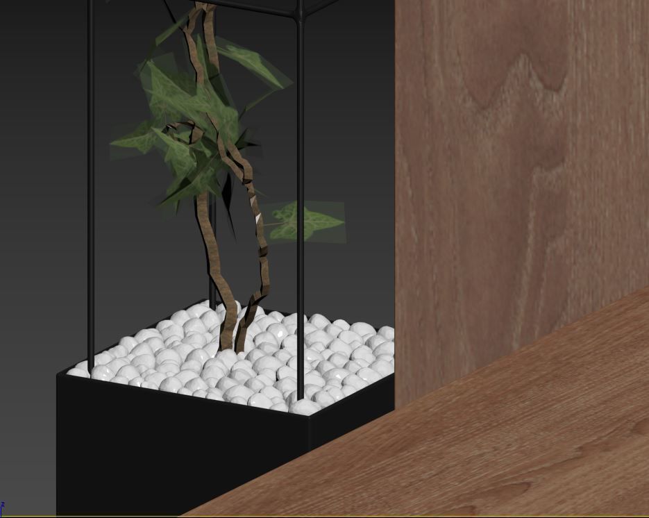 Cafe set 3D model_24