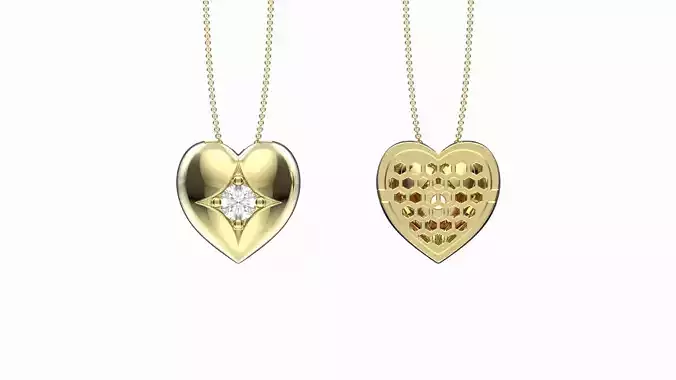 Heart pendant 2023-002