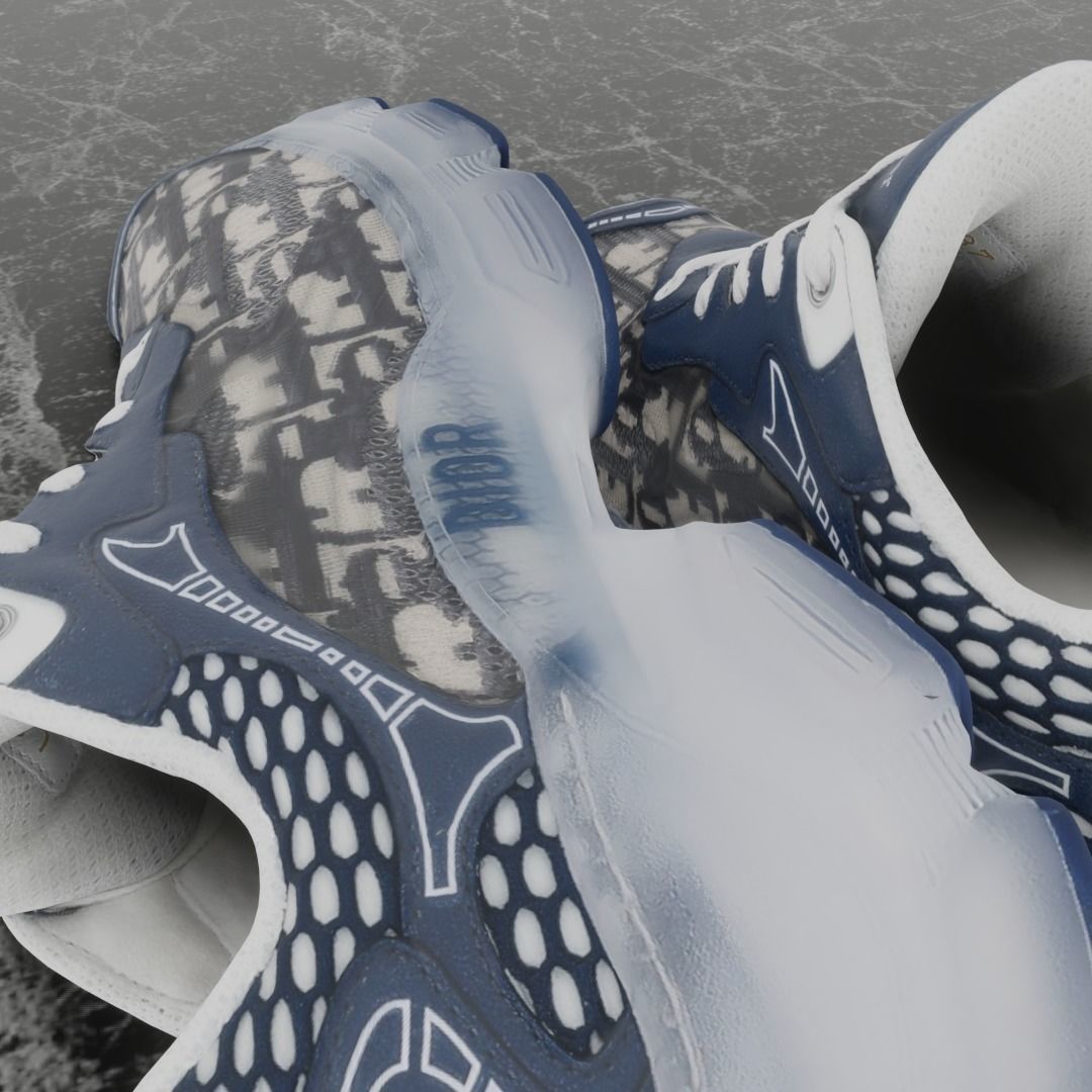 CHRISTIAN DIOR 3D SHOES 3D model_8