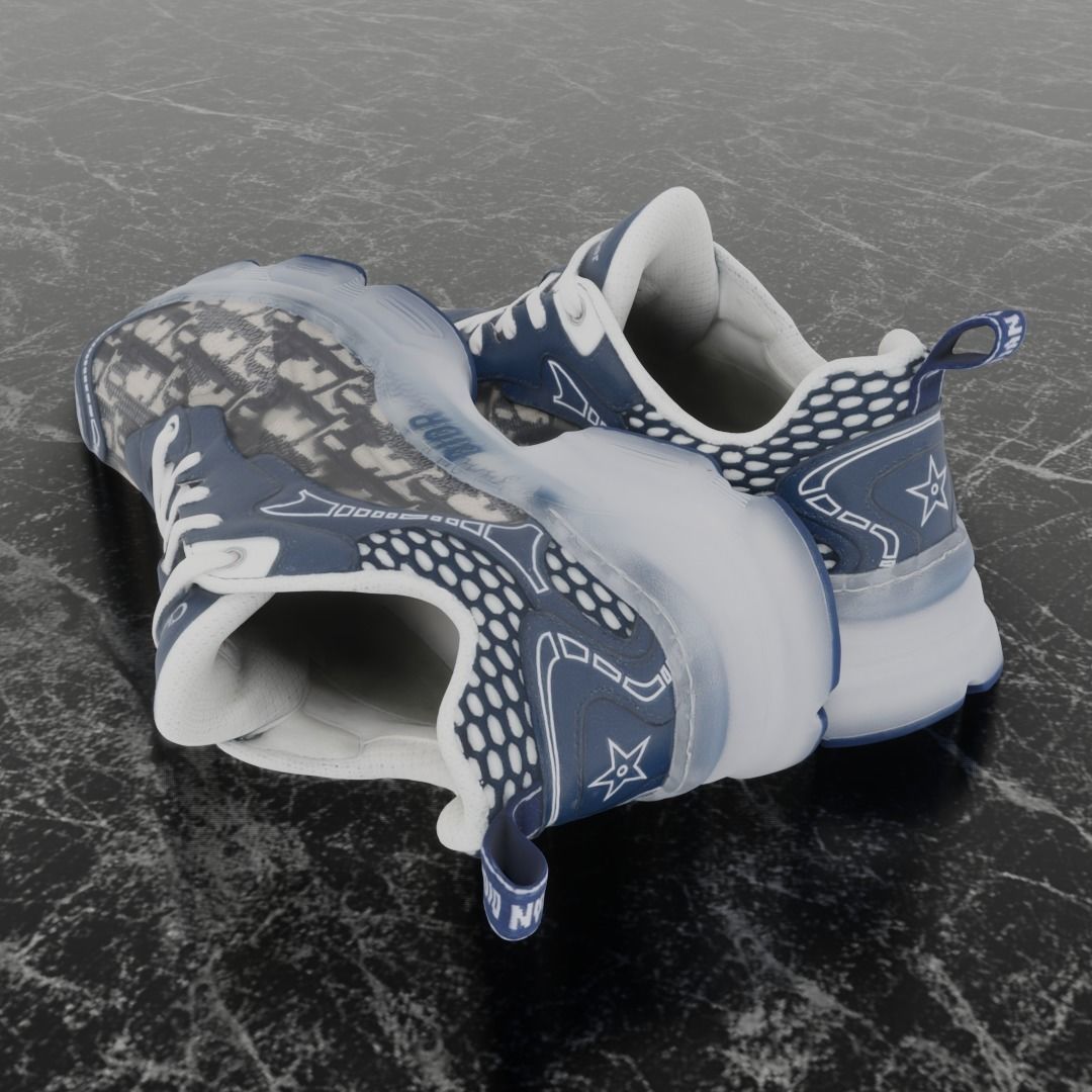CHRISTIAN DIOR 3D SHOES 3D model_6