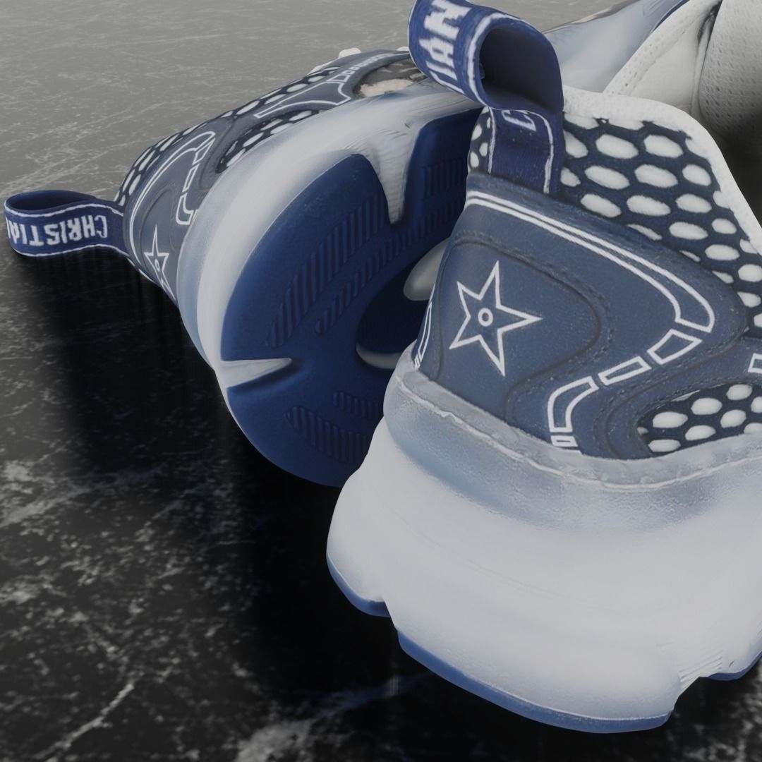 CHRISTIAN DIOR 3D SHOES 3D model_10