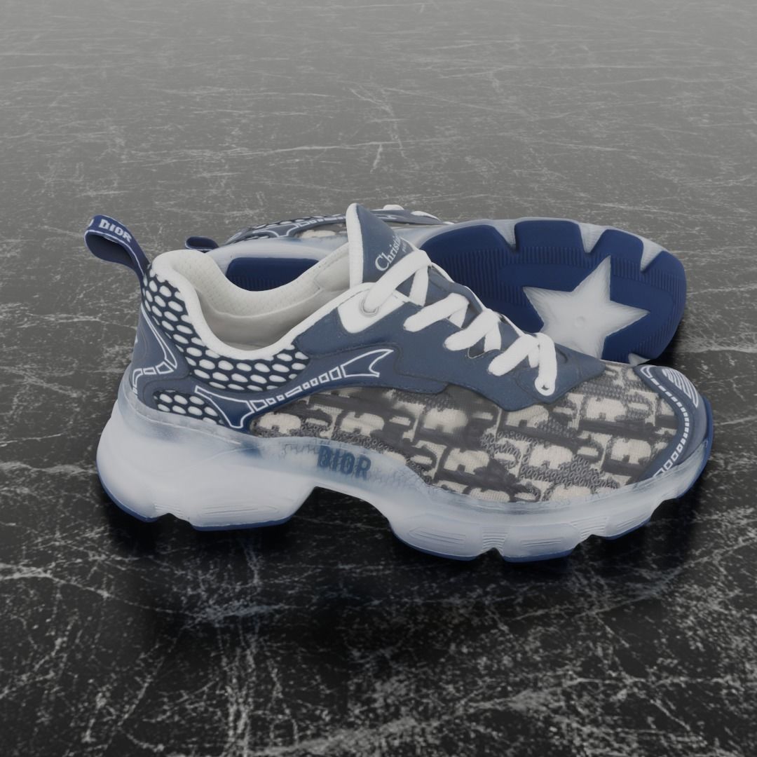 CHRISTIAN DIOR 3D SHOES 3D model_4