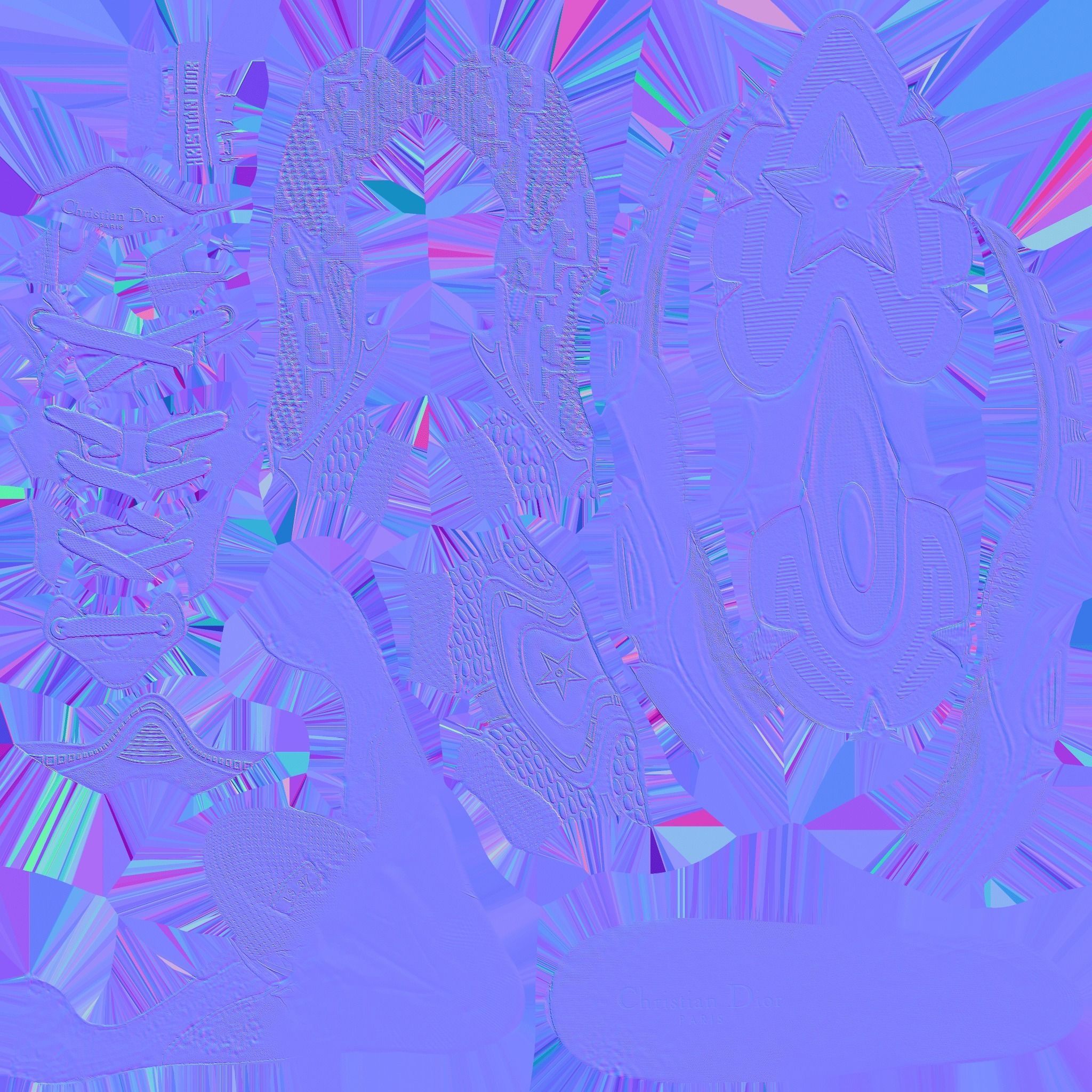 CHRISTIAN DIOR 3D SHOES 3D model_15