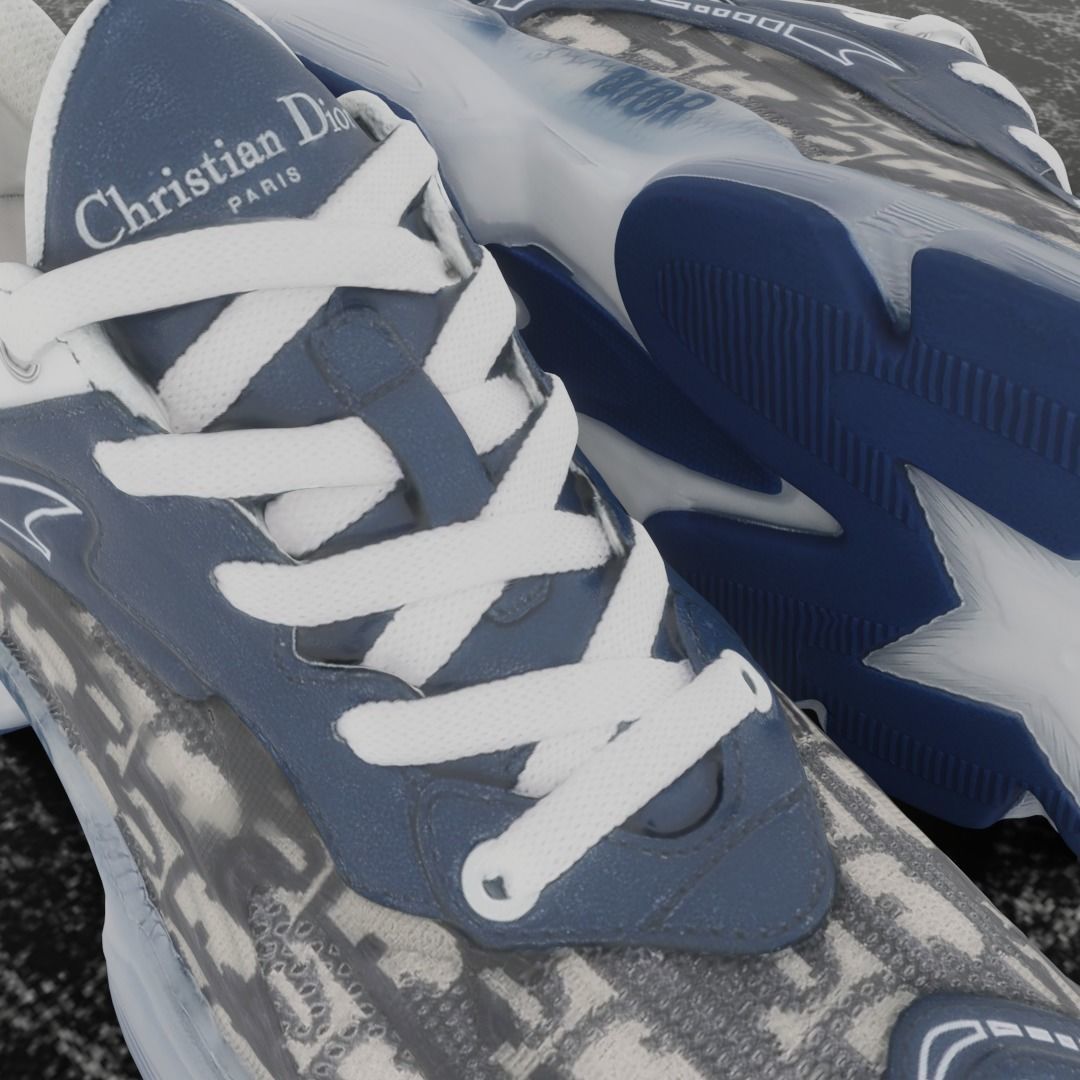 CHRISTIAN DIOR 3D SHOES 3D model_9