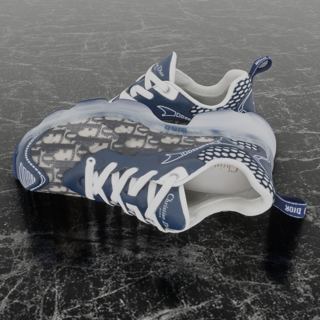 CHRISTIAN DIOR 3D SHOES 3D model_7
