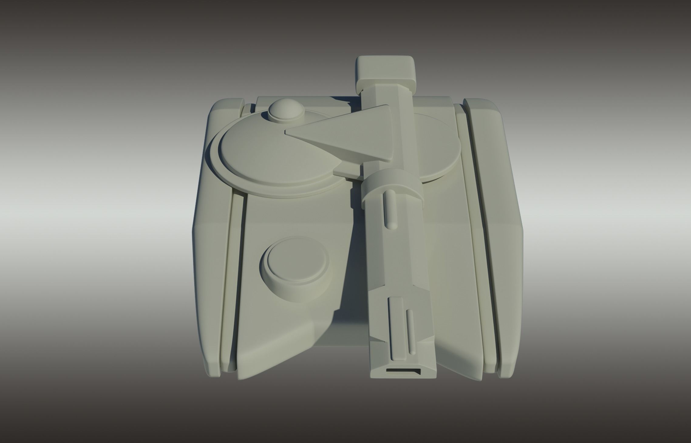 Tron - Game Grid Tank 3D print model_2