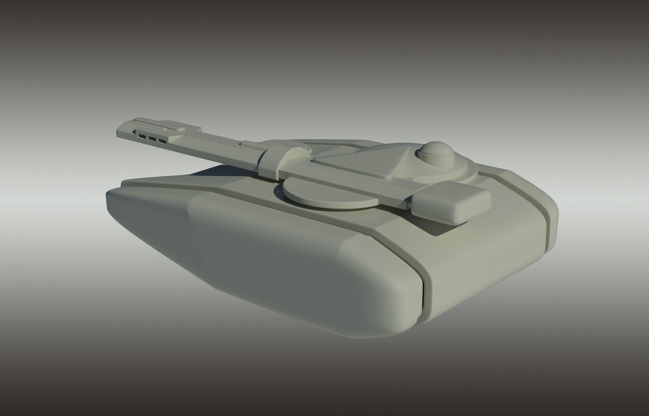 Tron - Game Grid Tank 3D print model_3