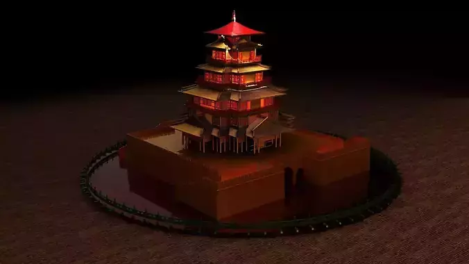 Chinese ancient house 