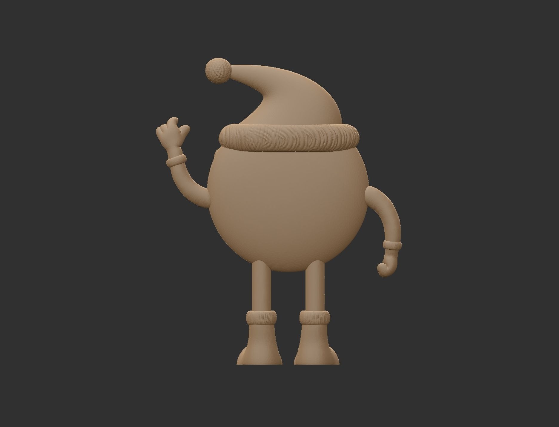 christmas cookies 3d model  3D print model_3