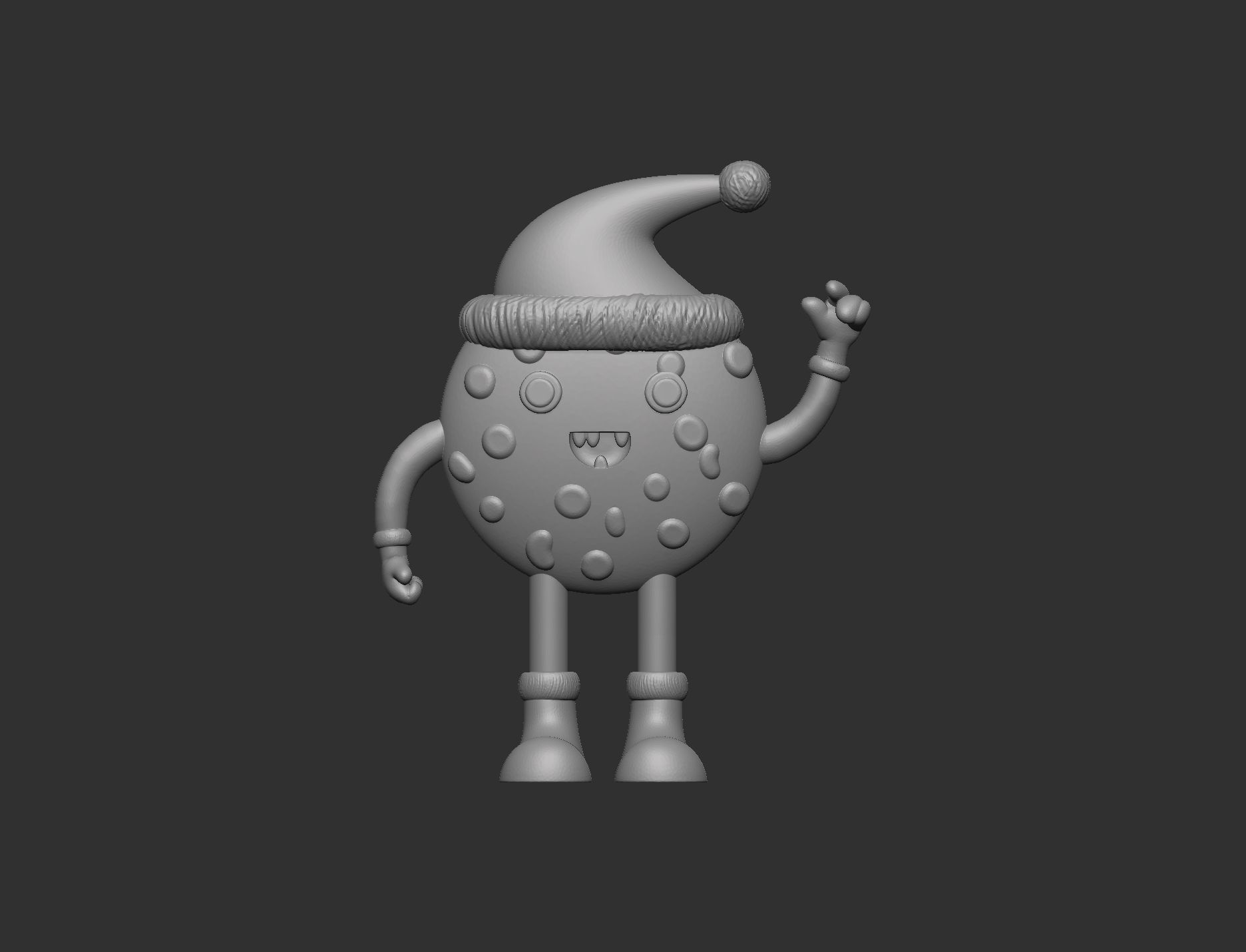 christmas cookies 3d model  3D print model_4