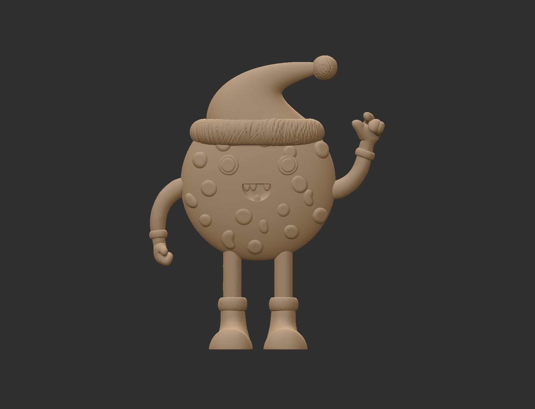 christmas cookies 3d model  3D print model_5