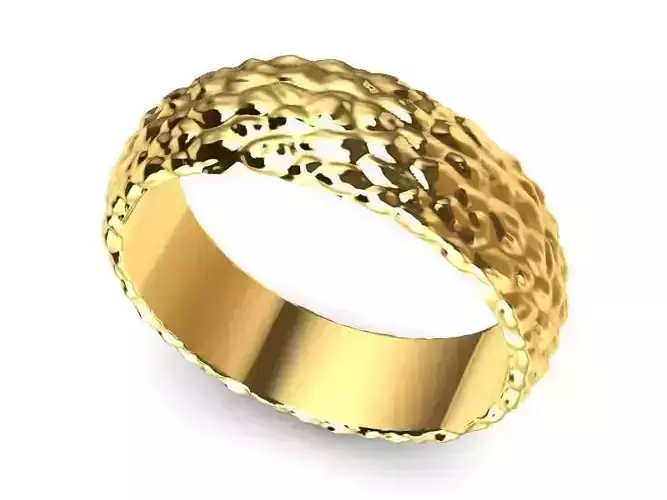 stone rock texture gents ring band us size 9