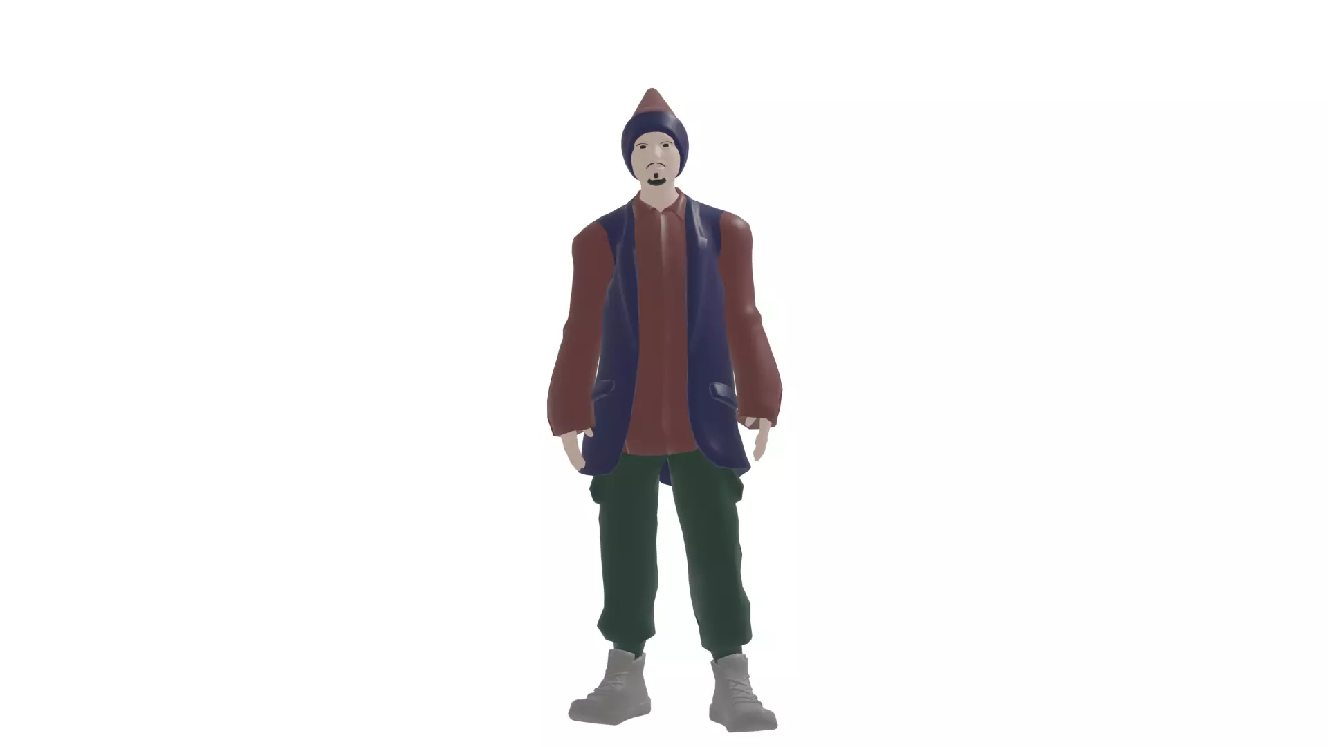 Goha - Arab Man Free 3D model