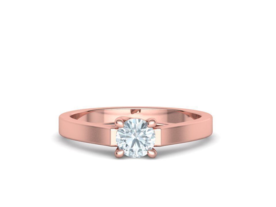 Trellis Engagement Ring Half Carat Stone 2 RINGS COLLECTION _19